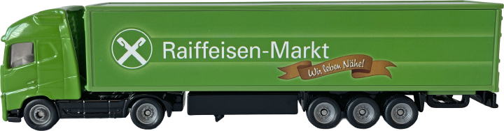 siku Volvo Sattelzug Raiffeisen-Markt